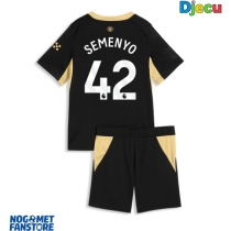 Manchester City Antoine Semenyo #42 Gostujuci Dres za djecu 2026-27 Kratak Rukav (+ Kratke hlače)